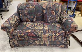 Lane Upholstery Sleeper Love Seat