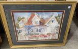 Beth Eidelberg Watercolor Print of Home