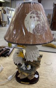 World of Wonders Eagle Resin Lamp