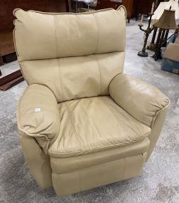 Tan Leather Recliner