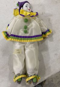 Mardi Grass 1985 Clown Doll