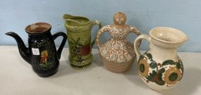 Four Pieces of Pottery