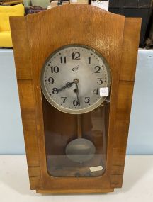 Vintage Maple Wall Clock