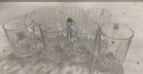 Seven Glass Mugs