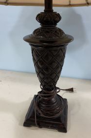 Decorative Resin Urn Lamp