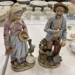 Homco Bisque Porcelain Figurines