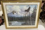 Frame Eagle Landscape Print