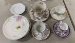 Grouping of Tea Cups and Saucers