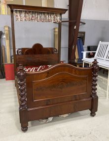 1800's Rosewood Mini Tester  Victorian Bed