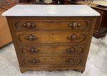 Daniels & Harrison Co. Victorian Marble Top Dresser