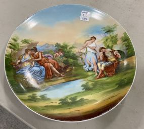 Bavaria Austria Hand Painted Charger