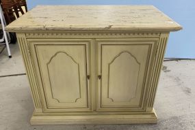 Stanley Furniture Italianate Tripe Marble Top Server