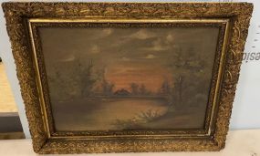 Late 1800's Landscape Painting