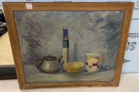 Mid 1900's Still Life Painting