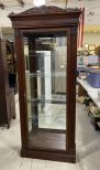 Howard Miller Cherry Display Cabinet