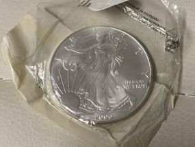 2000 American Eagle 1oz Sterling Coin