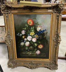 Large Oil in Ornate Framed