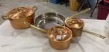 Brass Pots and Pans