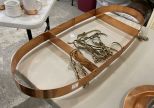 Brass Pan Hanging Rack