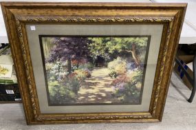 Large Landscape Print Framed