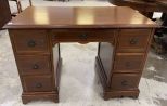 Mahogany Kneehole Writing Desk