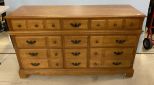 Flounders Furniture Maple Dresser