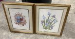 Pair of Framed Flowers