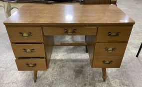 1950's Cherry Kneehole Desk