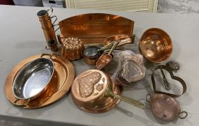 Group of Brass Cookware