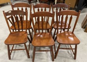 H. Willet Co. Cherry Farm Style Table Chairs