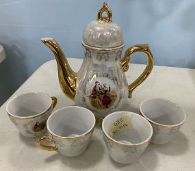 Made In China Small Porcelain Tea Set