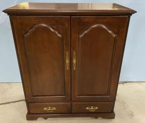 Two Door Cherry TV Cabinet