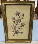 Floral Framed Needle Point