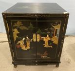 Drexel Chinoiserie Two Door Cabinet