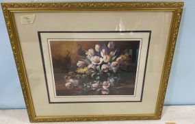 Framed Floral Print