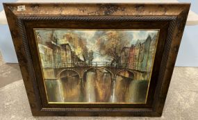 Framed Giclee Print of Bridge
