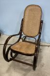 Mid 20th Century Bent Wood Rocker