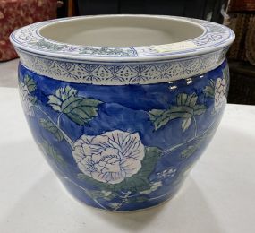Chinese Porcelain Bowl Planter