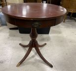 Mersman Duncan Phyfe Round Drum Table