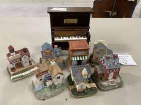 Miniature Houses and Mini Piano