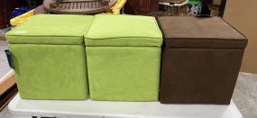 RE Style Storage Ottoman