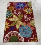 Pamela Collection Rust Rug 2'4 x 4'