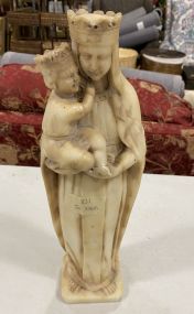 Madam Italy Alabaster Statue