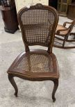 French Style Caned Side Chair