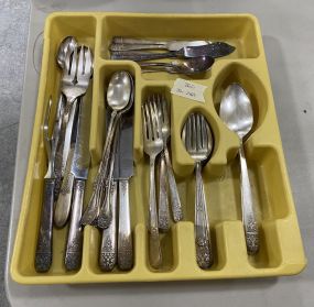 Mixed Lot of Plated Flatware