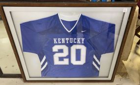 Framed Kentucky Jersey
