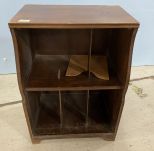 Mahogany Record Cabinet