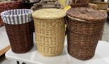 Three Woven Baskets