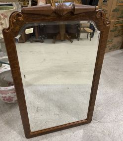 Vintage Oak Wall Mirror