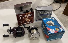 Quantum E400c and Abu Garcia Reels